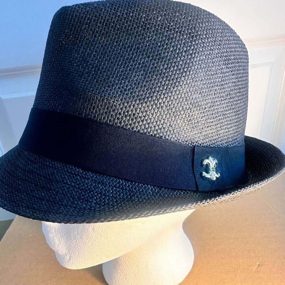 Mens Mesh Summer Hat Fedora Style Breathable S/M
